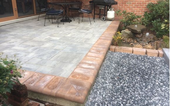 Concrete Paver Overlays By Kingdom Landscaping In Lasville Area Alignable - Concrete Patio Overlay Pavers