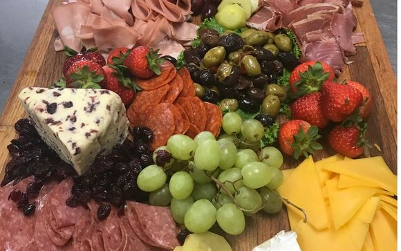 Charcuterie board by Pineapple Caper Cafe & Catering