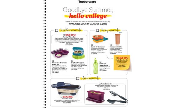 Organize your meals, organize your life! by Darrell's Donuts