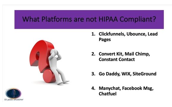 HIPPA Compliance Marketing by Le Pale Shadow LLC