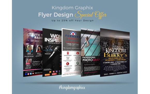 Flyer Designs by Kingdom Graphix