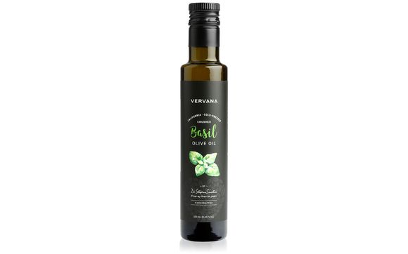 BASIL FLAVORED OLIVE OIL by Vervana