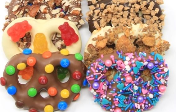 Chocolate dipped pretzels and desserts/ Food Truck by The Pretzel Spot LLC
