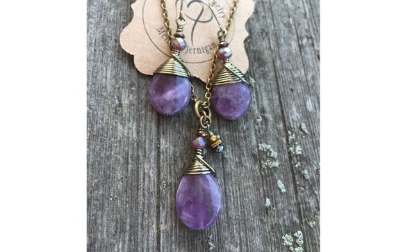 Gemstone Jewelry Set by MP Designs Jewelry