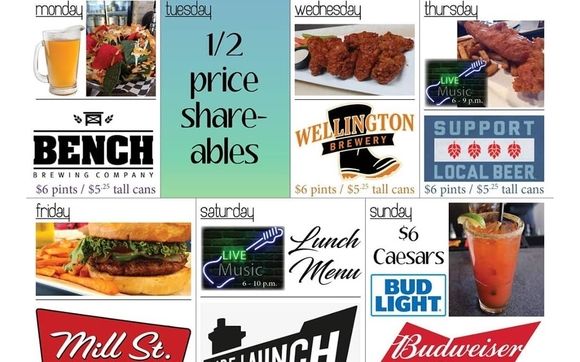 Specials 7 days a Week! by StrykerZ Kitchen & Bar