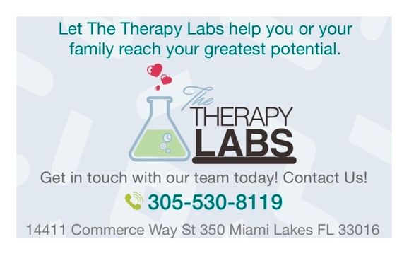 We DBA’d to The Therapy Labs by Rosa Barroso, LMHC, The Therapy Labs 