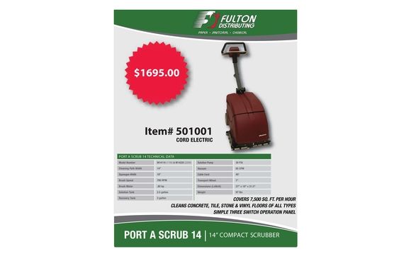 Hot Price Product Sale! by Fulton Distributing