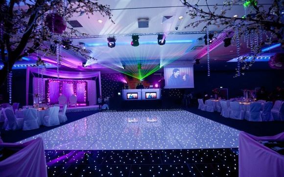 Lit Starlight Led Dance Floor Rentals By Party Time Events