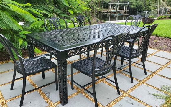 Patio Furniture Refinishing By Greenstead Furniture Refinishing