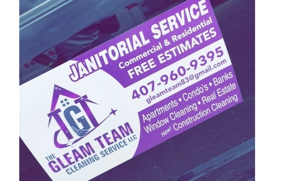 It’s Not Clean Unless It’s Gleam Clean by The Gleam Team Cleaning Service LLC