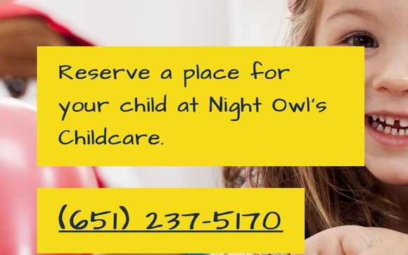 24 Hour 7 Days A Week Child Care Center By Night Owl S Child Care In Burnsville Mn Alignable