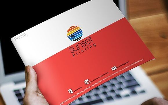 Our NEW 2017 Price List by Sunset Printing