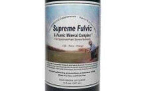 Supreme Fulvic & Humic Complex by Wright's Health & Nutrition in ...