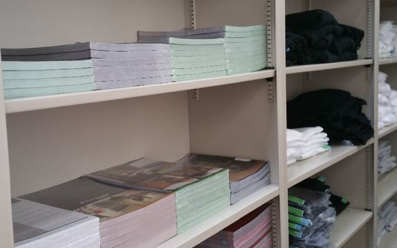 Fulfillment of print, corporate apparel/uniforms and promotional items by IdentiBrands~Powered by Proforma