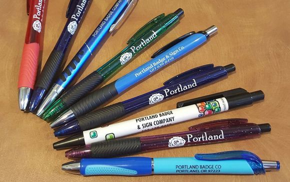 Custom Branded Promotional Products by Portland Badge and Sign Company