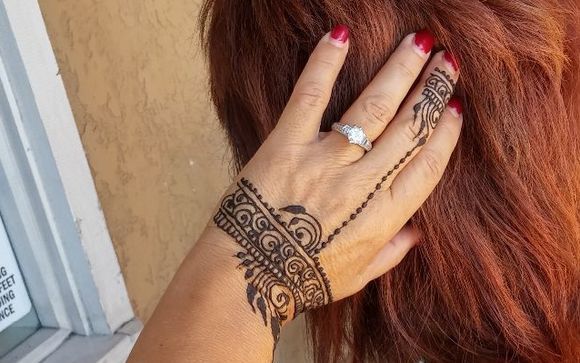 Custom Henna Designs by Crescent Moon Designs