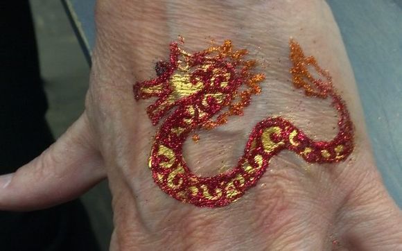 Glitter Tattoos by Crescent Moon Designs