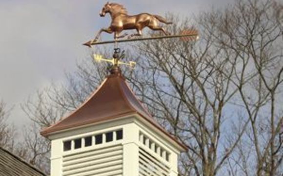 Cupolas in Copper, Wood and Vinyl by The Weathervane and Cupola Shoppe