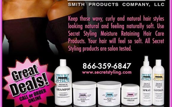 Secret Styling Quality Hair Care Products By Smith Products