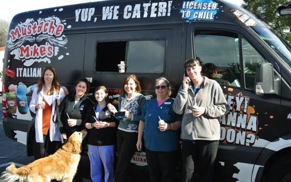 Silicon Valley Client / Customer Appreciation - Dessert Catering Bay Area by Mustache Mike's Italian Ice Cream Catering Bay Area