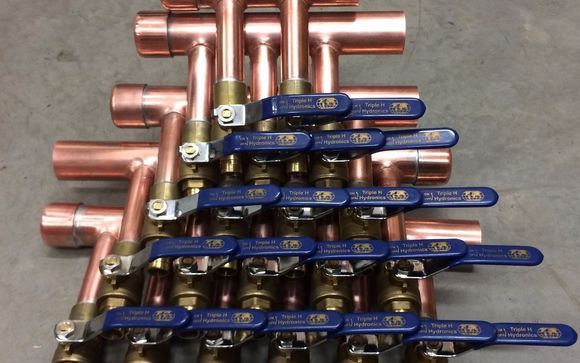 Radiant Heat Manifolds by Triple H Hydronics Inc.
