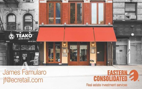 206 Spring Street Restaurant for Lease  by Eastern Consolidated