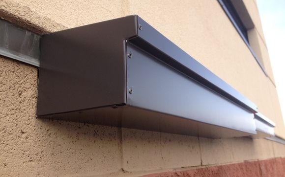 6 Seamless European Style Modern Box Gutters