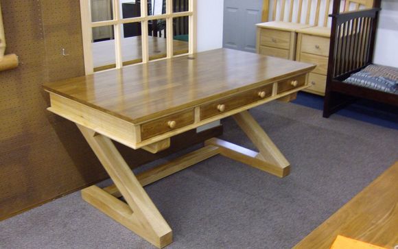 Solid Wood Unfinished Furniture With Finishing Available On Site