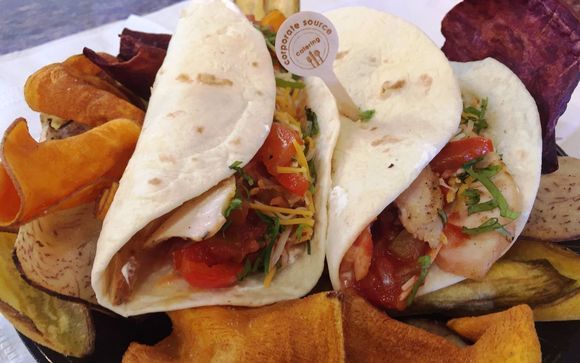 Fajita Bar "works" for corporate lunch crowds by Corporate Source Catering SophistiCatered Events