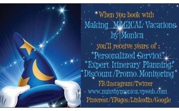 When you book with Making MAGICAL Vacations Travel by Making MAGICAL Vacations Travel