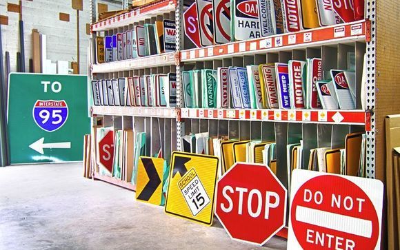 1000s of Signs in stock! Banners, Vehicle Lettering, Traffic Signs by