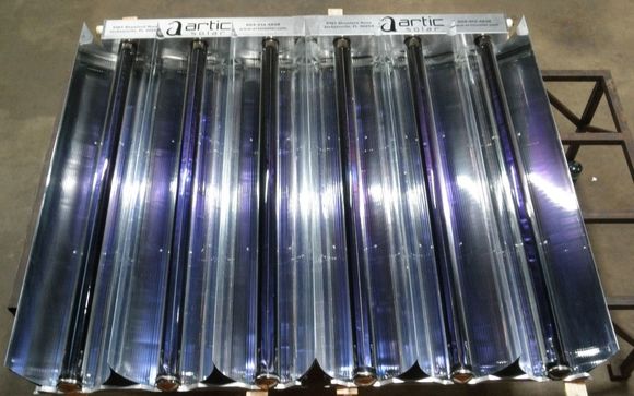 Emperor LH3-2M Solar Thermal XCPC Collector by Artic Solar, Inc.