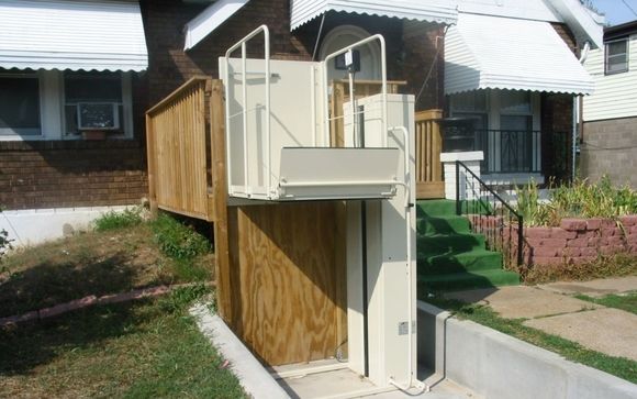 Mac's Vertical Home Lift - Residential Wheelchair Lift by Mac's Lift ...