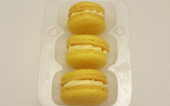 Small French Macarons Box by French Macarons to go LLC