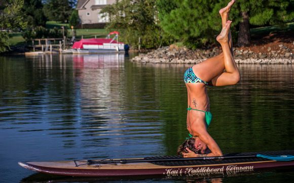 Paddleboard Yoga and Fitness Classes by Aloha Paddle Sports in