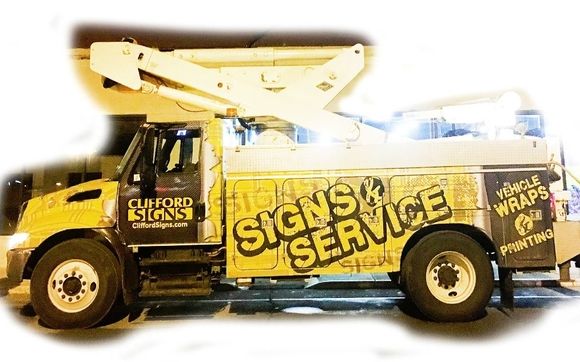 Custom Electric Sign Service and Manufacturing by Clifford Signs INC