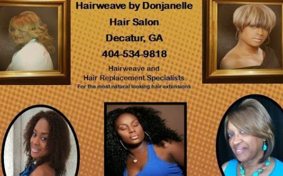 Hair replacement...hair weave, lace front wigs, net weave by Don Janelle Hair  Salon in Decatur, GA - Alignable