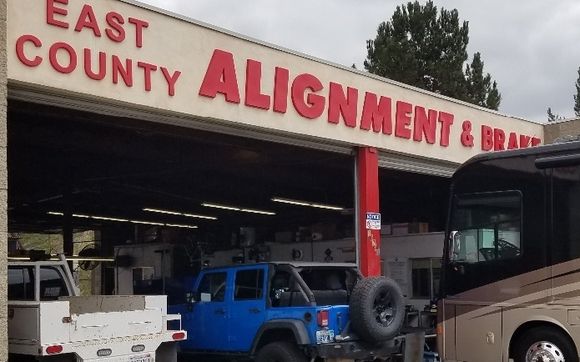 Alignment and Brakes by East County Alignment & Brake