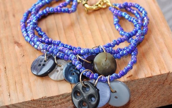 Infinity Button Bracelets $10 by Blue Valley Art
