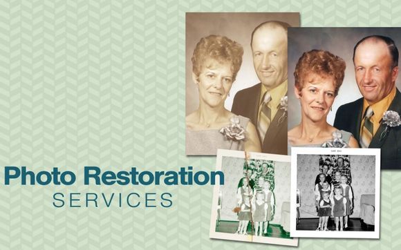 Restoration services for damaged or faded photos by New Hope Photo