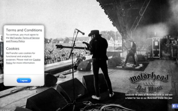 Motörhead x WeTransfer by Sneak Attack Media