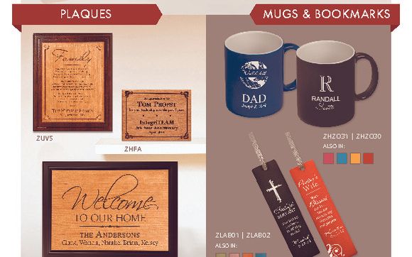 P Graham Dunn Laser Engraving by Living Room Books & Gifts