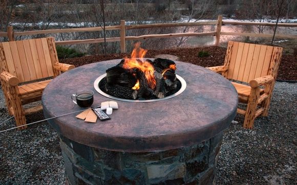 Fireside Fire Pits Bbq Area By Comfort Inn University Missoula