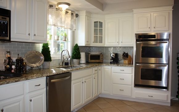 Kitchen Cabinet Painting By Classic Fauxs And Finishes In