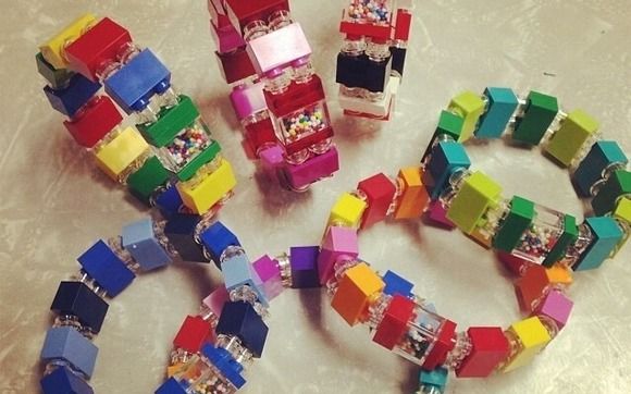 Jewelry inspired by Lego by Re-POP Gifts