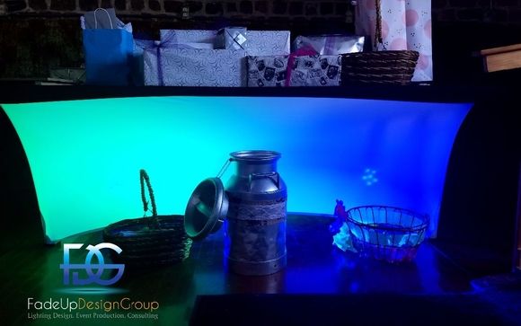 8-ft Glow Table by FadeUp Design Group