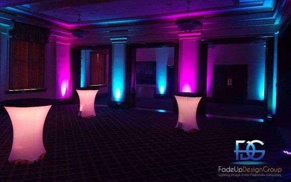 36-inch Glow Cocktail-Table(s) by FadeUp Design Group