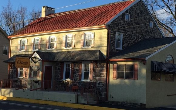 We are a family owned restaurant in Collegeville by Osteria in