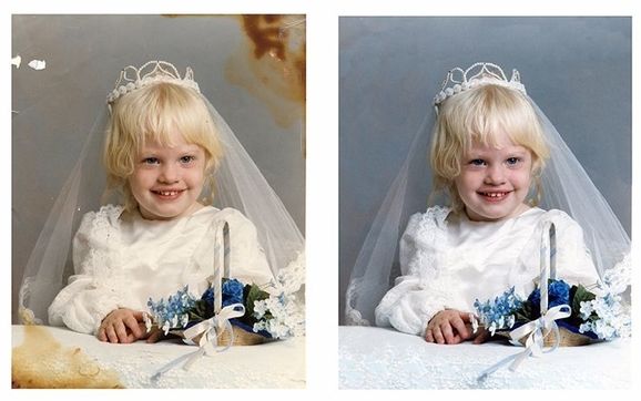 Photo restoration services by Joanna's Digital Images