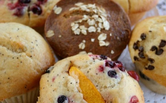 Breakfast Muffins (Lower Fat/Higher Protein) by Essential Chocolate Desserts